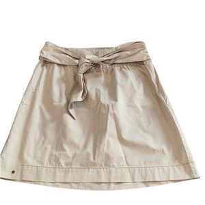 Converse One Star Small Tie Front Vintage Khaki Skirt Women’s Size Small‎